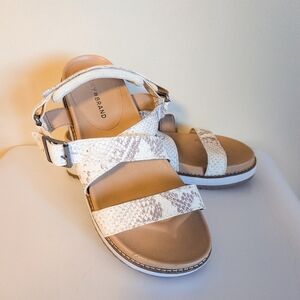 Lucky Brand Snake Print Sandals